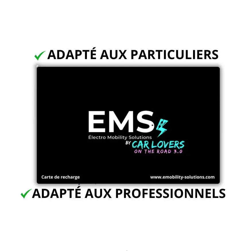 Carte de Recharge voiture Electrique CARLOVERS Product vendor