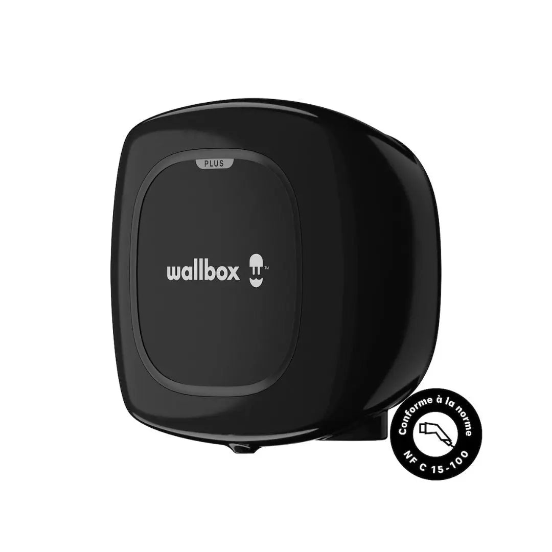 Wallbox Pulsar Plus 22 kW Noire 5M - IP54 - IK08 - DC 6 mA - TRIPHASE Product vendor