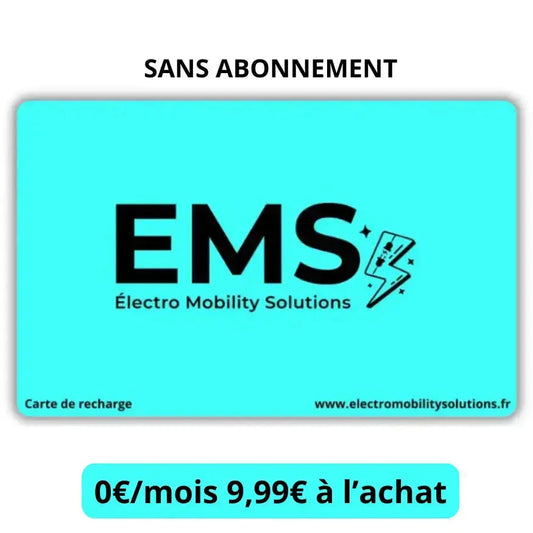 Carte de Recharge voiture Electrique - Sans abonnement! (Copie) Product vendor